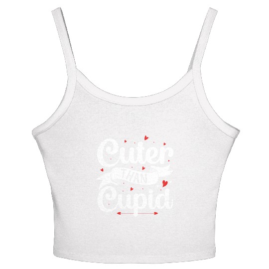 Cuter Than Cupid Women's Spaghetti Strap Tank Top