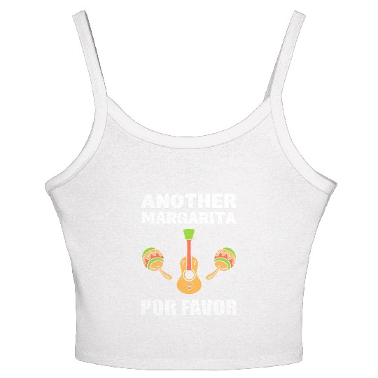 Margarita Por Favor Mexican Gift Women's Spaghetti Strap Tank Top