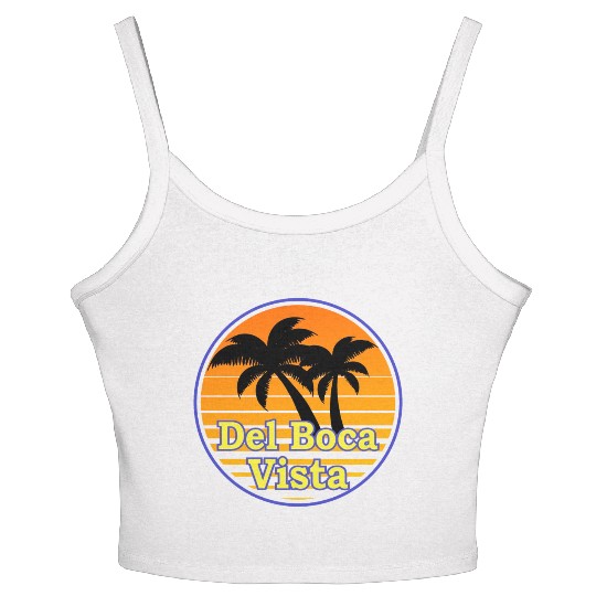 Del Boca Vista Women's Spaghetti Strap Tank Top