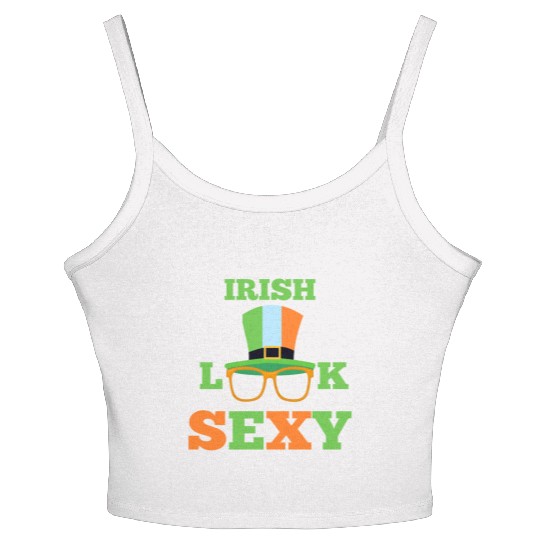 Irish look sexy Women's Spaghetti Strap Tank Top