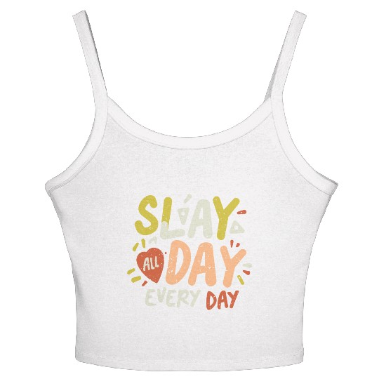 Slay in Style: Women's Day Fashion Extravaganza Women's Spaghetti Strap Tank Top