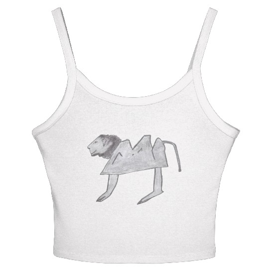 Mountain Lion Women's Spaghetti Strap Tank Top