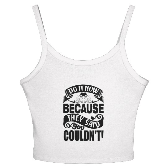 Gym Women's Spaghetti Strap Tank Top Women's Spaghetti Strap Tank Top printing straight outta compton