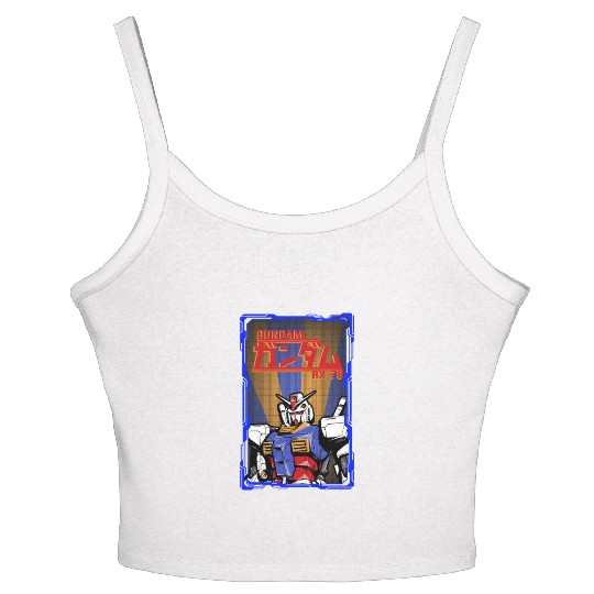Gundam RX 78 Women's Spaghetti Strap Tank Top