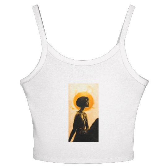 I'LL BACK MANIFEST Women's Spaghetti Strap Tank Top