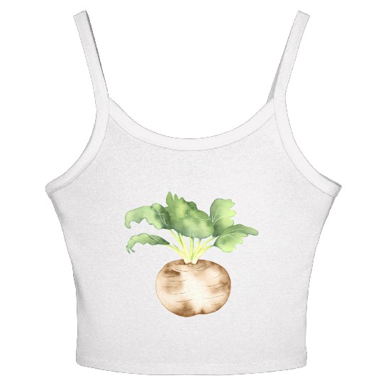 Fresh Turnip Women's Spaghetti Strap Tank Top