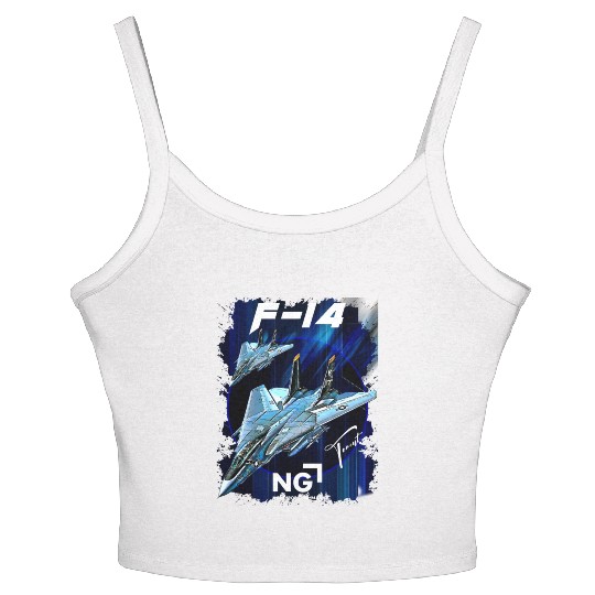 F-14 Tomcat Fighterjet Women's Spaghetti Strap Tank Top