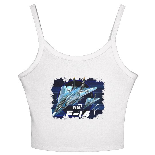 F-14 Tomcat Fighterjet Women's Spaghetti Strap Tank Top