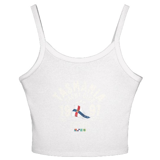 Tasmania Yacht Club Regatta Design Women's Spaghetti Strap Tank Top
