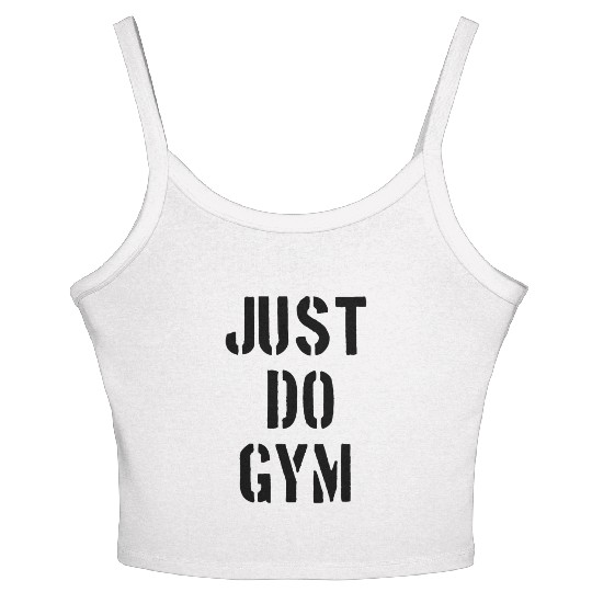 Just do gym product fitness Women's Spaghetti Strap Tank Top