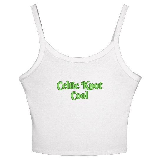 Celtic Knot Cool Women's Spaghetti Strap Tank Top