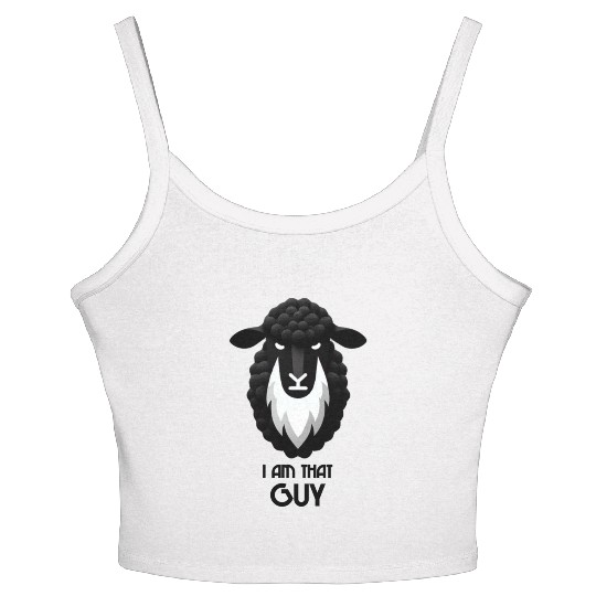 Black Sheep Women's Spaghetti Strap Tank Top