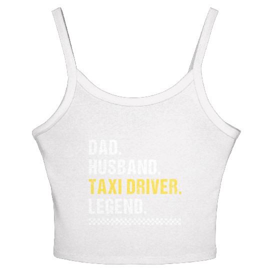 Dad Taxi Driver Women's Spaghetti Strap Tank Top