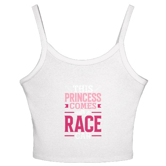 Funny Drag Race Drag Racing Gift Women's Spaghetti Strap Tank Top
