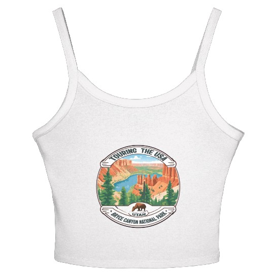 Touring The USA : Bryce Canyon Women's Spaghetti Strap Tank Top