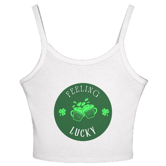 Feeling Lucky Women's Spaghetti Strap Tank Top