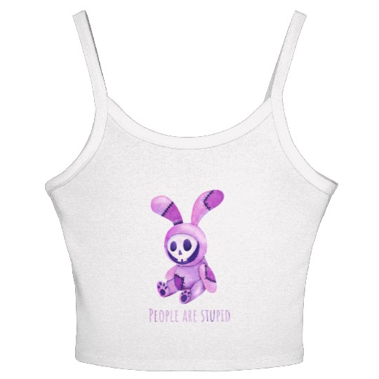 People are Stupid Women's Spaghetti Strap Tank Top