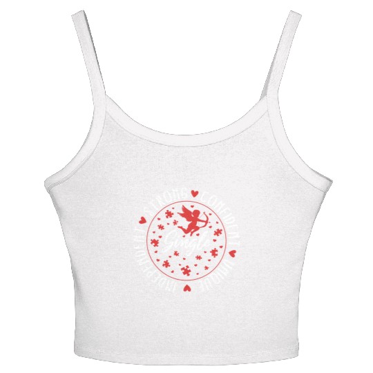 Single Awareness Women's Spaghetti Strap Tank Top, Single Independent Strong