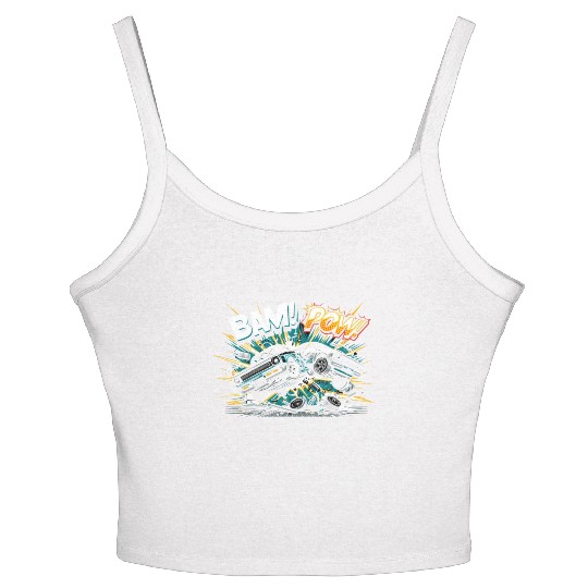 Demo Derby Demolition Derby Demolition Derby Lover Women's Spaghetti Strap Tank Top