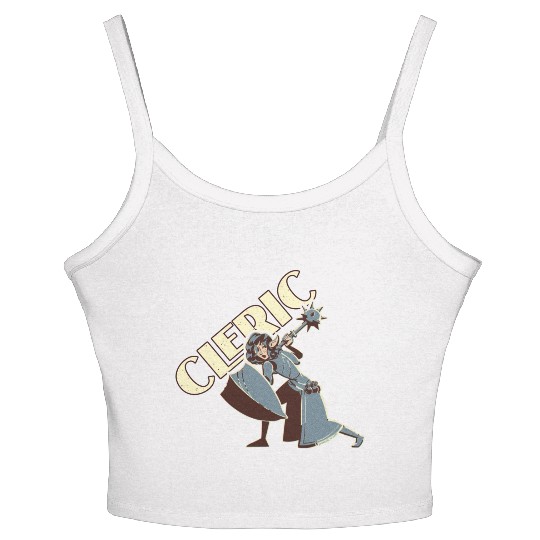 Retro Elf Cleric Women's Spaghetti Strap Tank Top