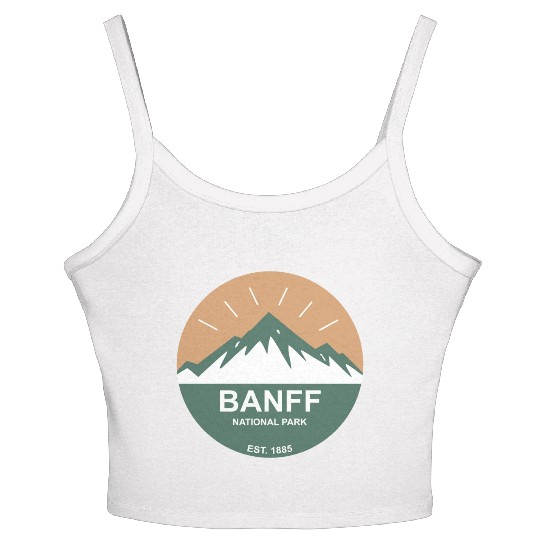 Banff National Park Women's Spaghetti Strap Tank Top