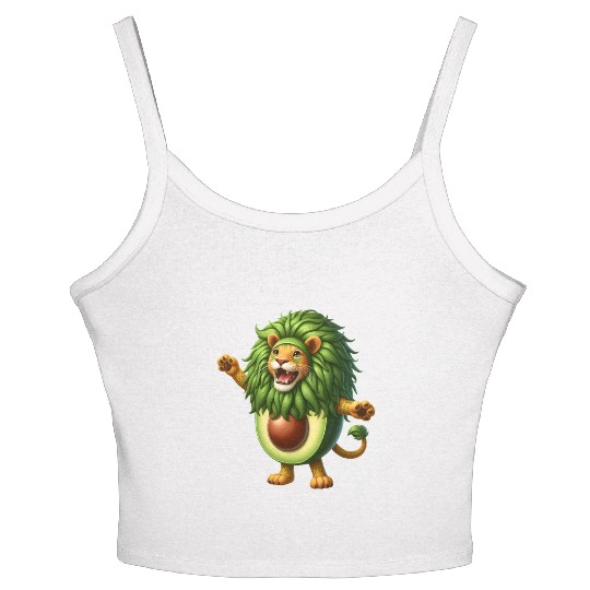 Avocado Lion Women's Spaghetti Strap Tank Top