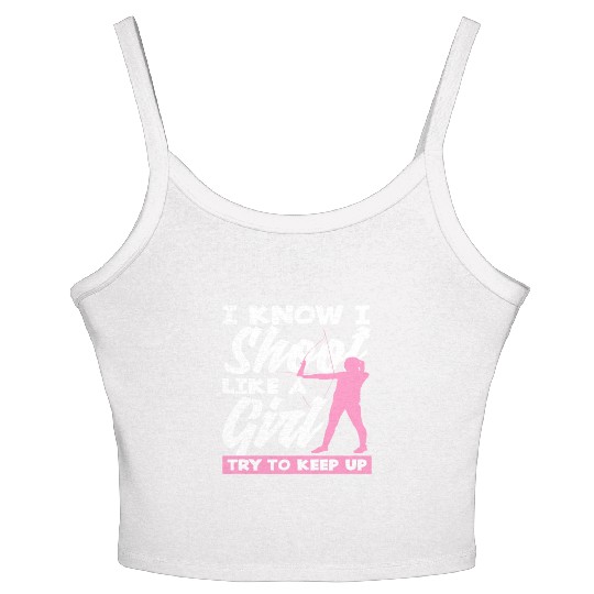 Archery Girls Women's Spaghetti Strap Tank Top