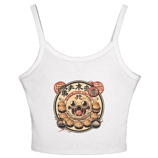 Takoyaki Attack Women's Spaghetti Strap Tank Top
