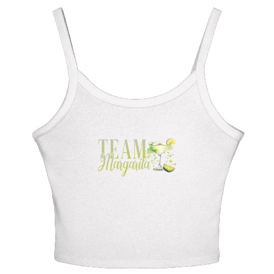 Team Margarita Tequila Stag Party Women's Spaghetti Strap Tank Top
