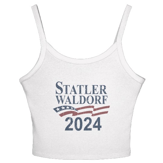 Statler and Waldorf Women's Spaghetti Strap Tank Top
