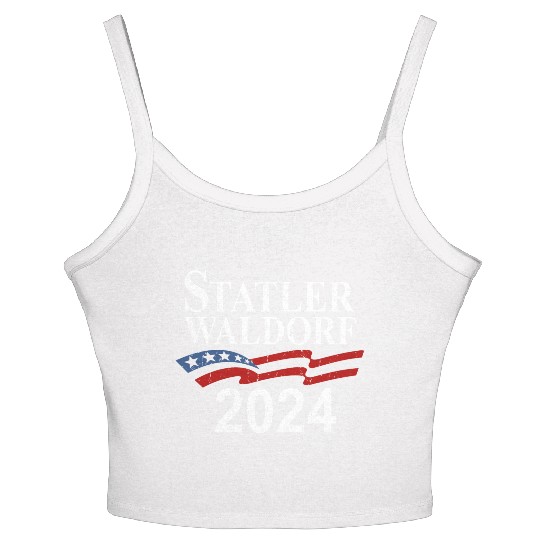 Statler and Waldorf Women's Spaghetti Strap Tank Top