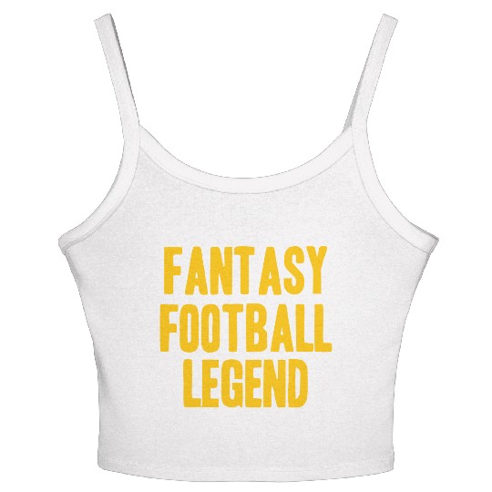 Fantasy Football Player Women's Spaghetti Strap Tank Top
