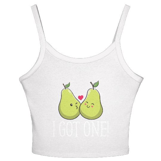 I Got One Honeymoon Bride Newlywed Future Wife Fia Women's Spaghetti Strap Tank Top