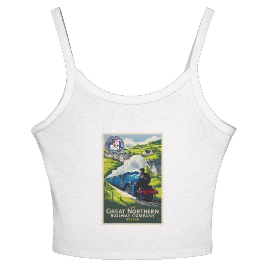 Great Northern Railway Company Ireland Women's Spaghetti Strap Tank Top