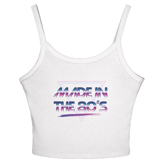 made in the 80s Women's Spaghetti Strap Tank Top