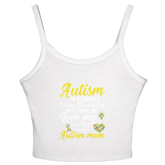 Autism Mom Journey: Love Tour Women's Spaghetti Strap Tank Top