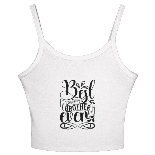 Brother means loves! Brother day Women's Spaghetti Strap Tank Top