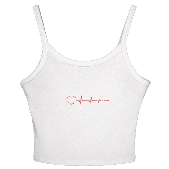 Guitars, Musician, Music Band, Guitarist, Artist, Women's Spaghetti Strap Tank Top