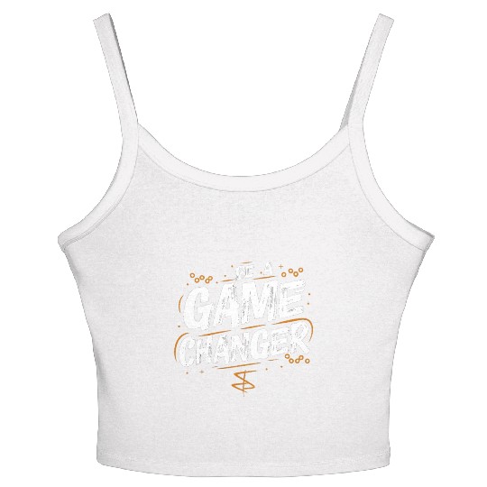 Be a game changer Women's Spaghetti Strap Tank Top
