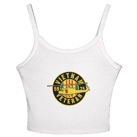 VIETNAM VETERAN Women's Spaghetti Strap Tank Top