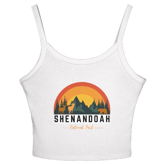 Shenandoah national park Women's Spaghetti Strap Tank Top