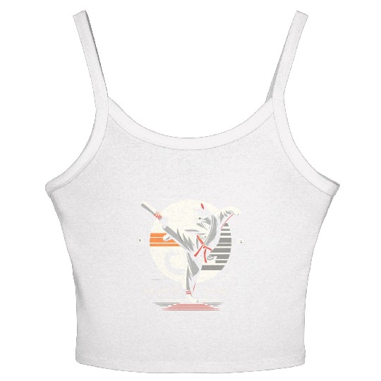 Kung Fu Chinese Kung Fu Asian Kung Fu Self defense Women's Spaghetti Strap Tank Top