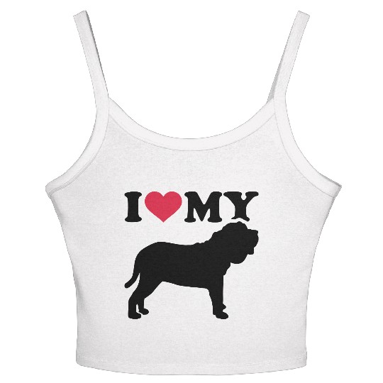 I love my Neapolitan Mastiff Women's Spaghetti Strap Tank Top