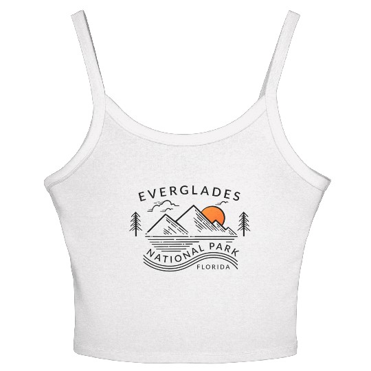Everglades National Park Women's Spaghetti Strap Tank Top