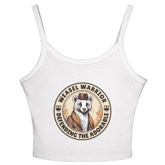 Weasel Warrior Women's Spaghetti Strap Tank Top