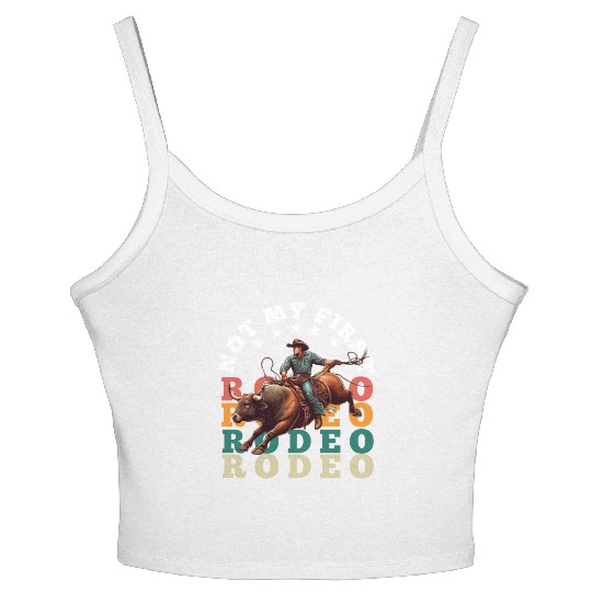 Not My First Rodeo Women's Spaghetti Strap Tank Top