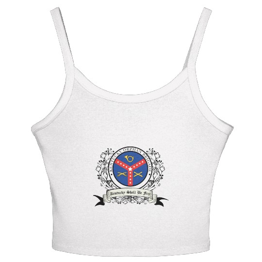 Orphan Brigade Kentucky US Civil War Women's Spaghetti Strap Tank Top