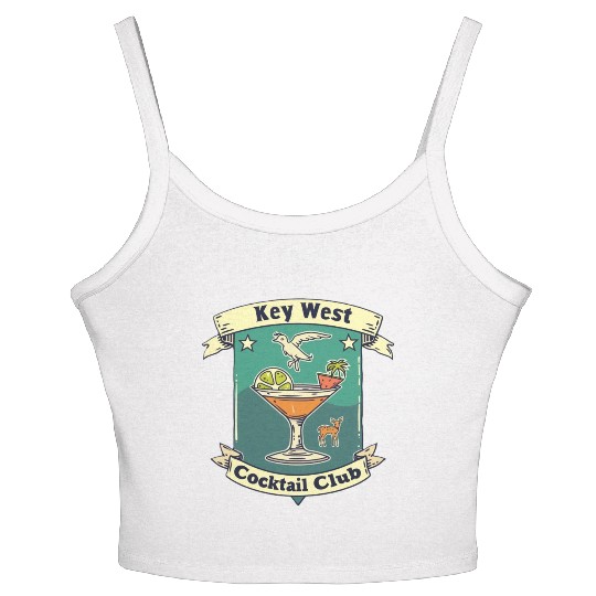Key West Cocktail Club Women's Spaghetti Strap Tank Top