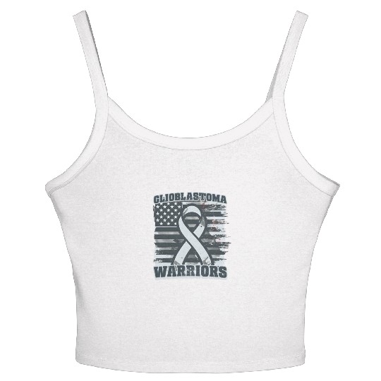 Glioblastoma Awareness Glioblastoma Warriors Women's Spaghetti Strap Tank Top