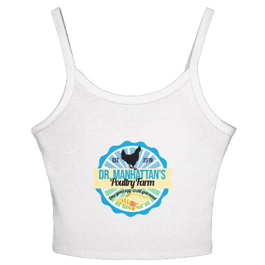 Dr Manhattan Poultry Farm Women's Spaghetti Strap Tank Top